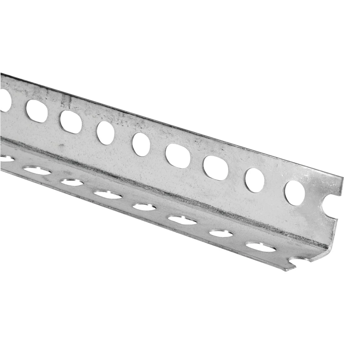 Artisan HILLMAN Steelworks Galvanized 1-1 4 In. x 6 Ft. Slotted Angle Functional