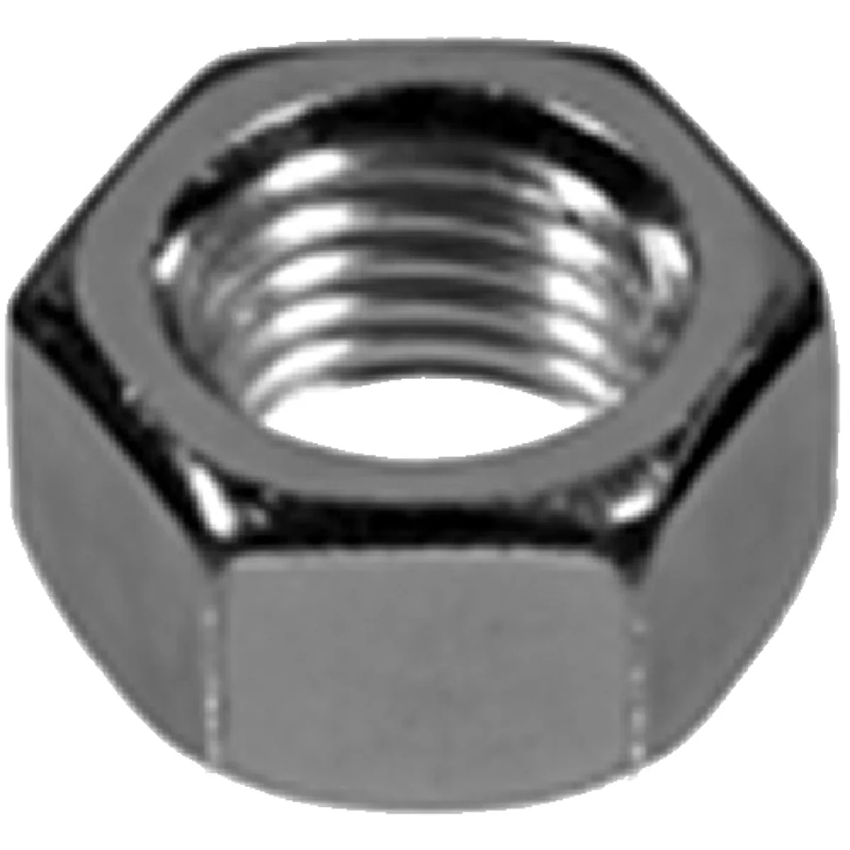 Pure Hillman 1 4 In. 20 tpi Grade 2 Zinc Hex Nuts 100 Ct. Expertly Made