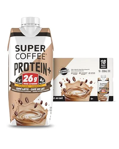 Selected Protein Caffe Latte Protein Coffee 25g Protein 11oz 18Pk 300 Fl Oz Proven