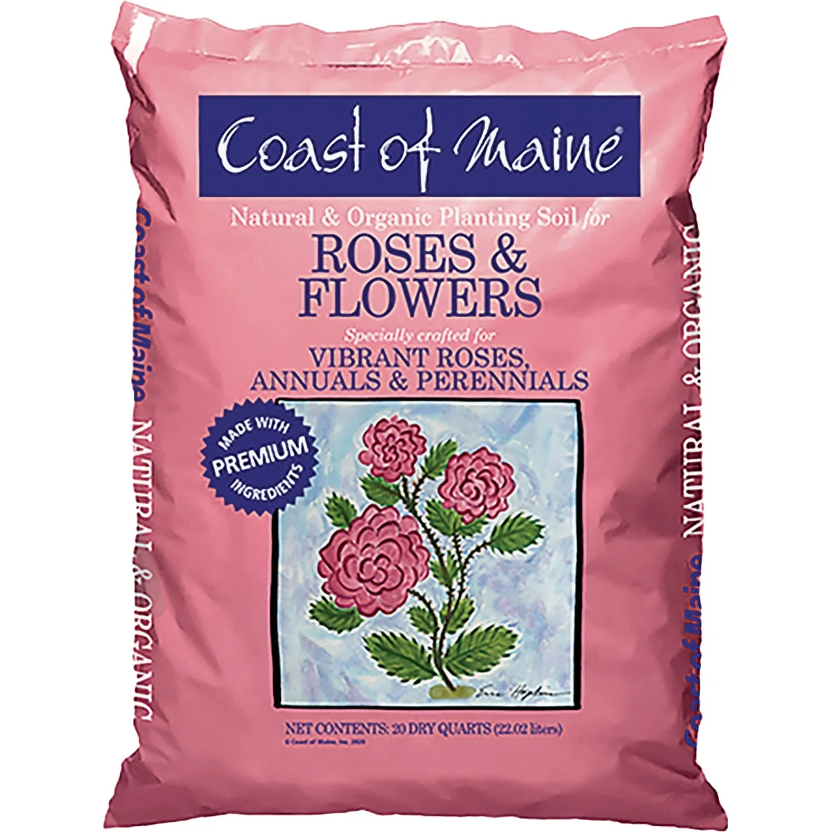 Pure Coast of Maine 20 Qt. Rose Flower Soil Authentic