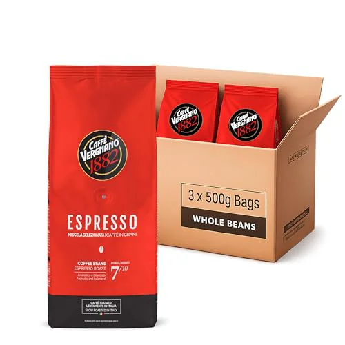 Smooth Caffe Vergnano Whole Bean Coffee 53.19 Ounce Classic