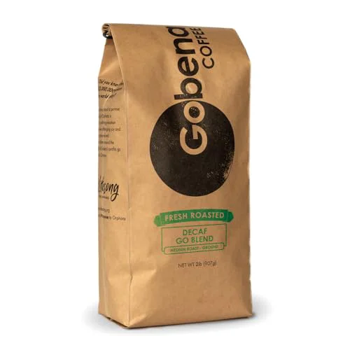 Convenient Coffee 2lb Decaf Ground Fresh Roasted 32 Ounce Unique