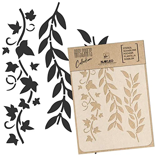 Relaxed Painting Stencil for Crafts A4 8.3 x 11.8 Solid