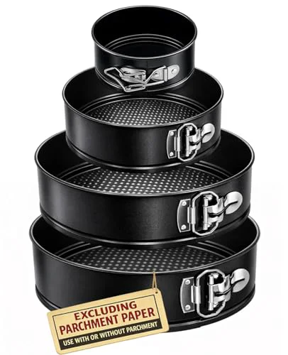 Outstanding 4 Pack Springform Pan Set 4 Reliable