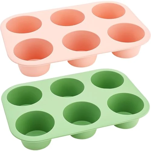 Advanced 6 Cups Silicone Muffin Pan Set Organic