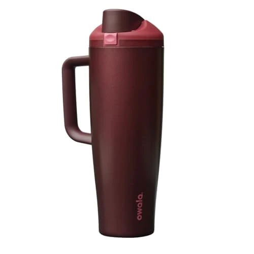 Long-Lasting Sip Tumbler Stainless Steel Water Bottle 40 oz Black Cherry Innovative
