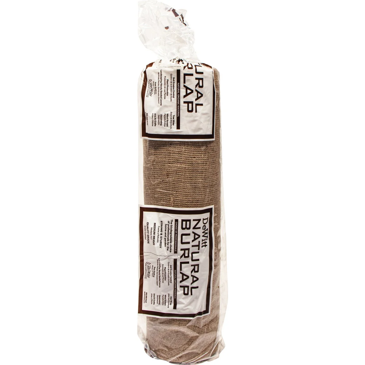 Durable DeWitt 150 Ft. W. x 3 Ft. L. Natural Burlap Relaxed