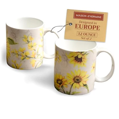 Reliable Coffee Mug with Handles Tea Cups 2 Count High-Grade