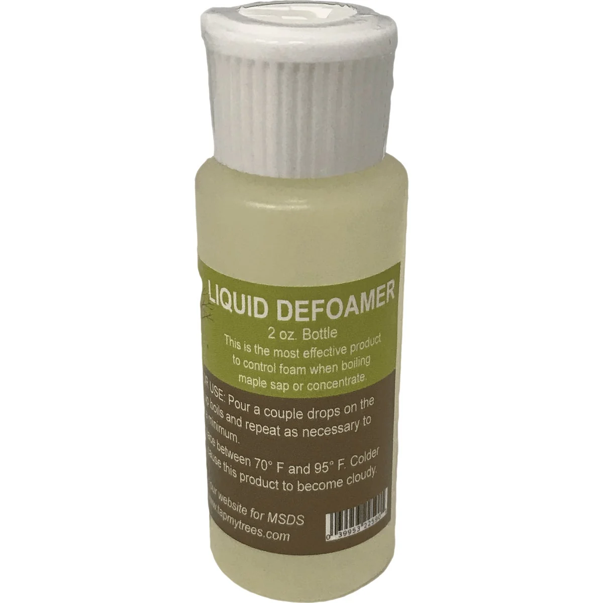 Trusted CDL 2 Oz. Liquid Maple Sap Syrup Defoamer Soft