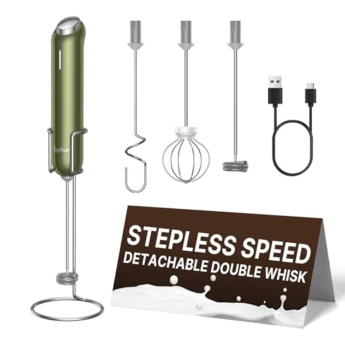 Fashionable InstaWhisk Milk Frother with Variable Speed Fine