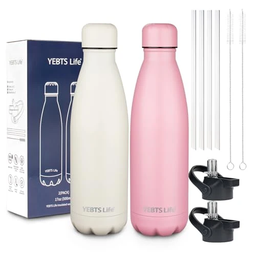 Casual Insulated Water Bottle 2 Count Efficient