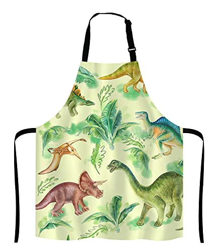 Elegant Dinosaur Kitchen Cooking BBQ Chef Apron Carefully Designed