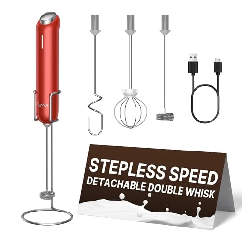 Minimalist InstaWhisk Milk Frother with Variable Speed First-Class