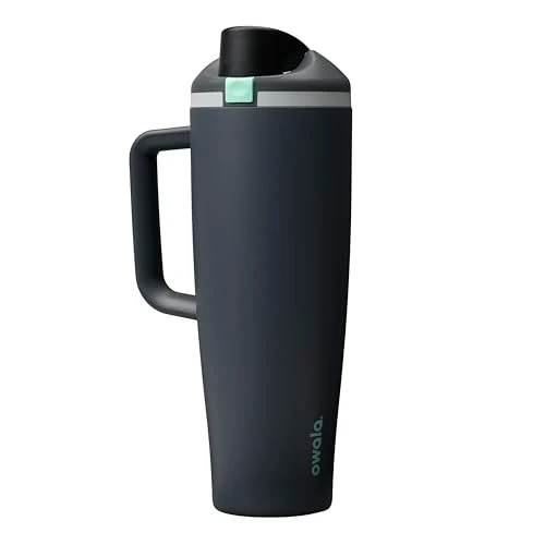 High-Grade Sip Tumbler Stainless Steel Water Bottle 40 oz Foggy Tide Durable