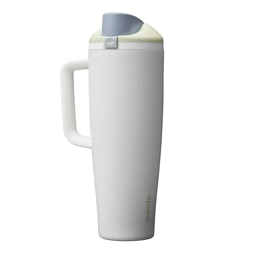 Reusable Sip Tumbler Stainless Steel Water Bottle 40 oz Iced Breeze Responsible