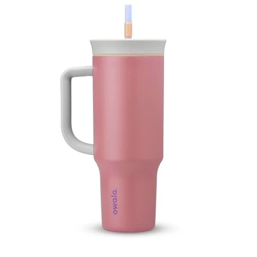 Unique Tumbler Stainless Steel Water Bottle 40 oz Yoga Rose Superior