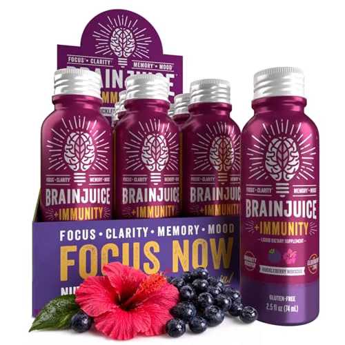 Innovative Huckleberry Hibiscus Nootropic Supplement Shot 30 Fl Oz Elite