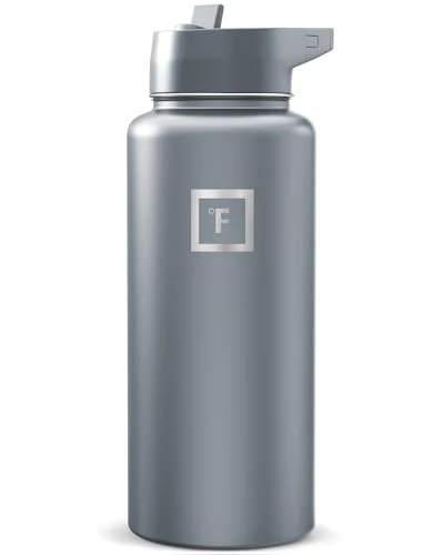 Original 32 oz Wide Mouth Water Bottle with Straw Reliable