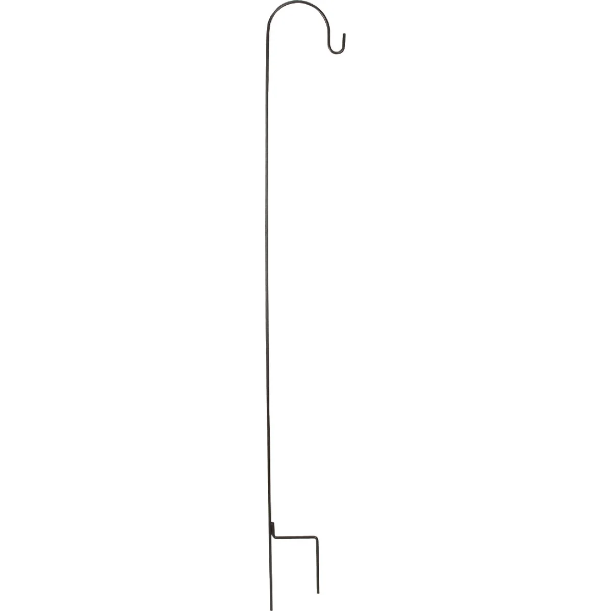 Crafted Garden 91 In. Bronze Wrought Iron Shepherd Hook Soft