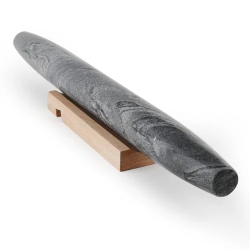 Next-Generation African Natural Marble French Rolling Pin Modern