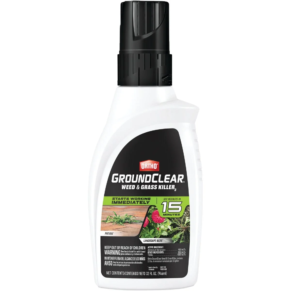 Carefully Designed Ortho GroundClear 32 Oz. Concentrate Weed Grass Killer Original Design