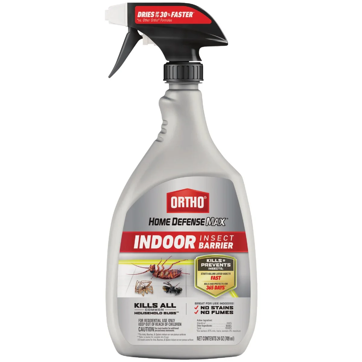 Sophisticated Ortho Home Defense MAX 24 Oz. Ready To Use Trigger Spray Indoor Insect Barrier Enhanced