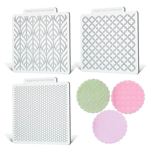 Convenient 3 Pack Cookie Embosser Set 3 Count Selected