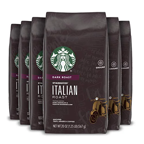 Recyclable Dark Roast Ground Coffee 120 Ounce Functional