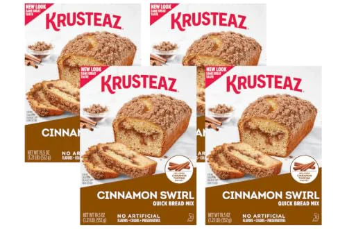 Certified Cinnamon Swirl Quick Bread Mix 78 Ounce Elegant