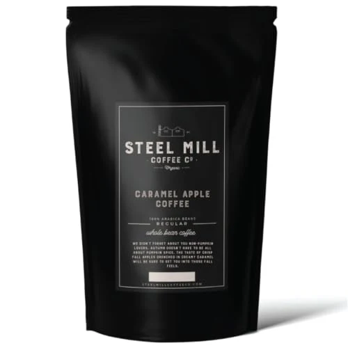 Sophisticated Caramel Apple Medium Roast Whole Bean Coffee 32 Ounce High-End
