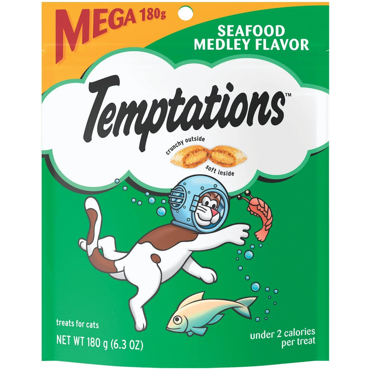 Specialty Temptations Seafood Medley 6.3 Oz. Cat Treats Original