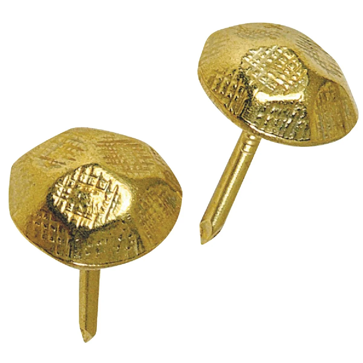 Sophisticated Hillman Fastener Corp Hammer Brass Upholstrey Nail 25-Pack Prestigious