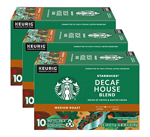 Official Decaf House Blend Coffee K 30 Count Smart