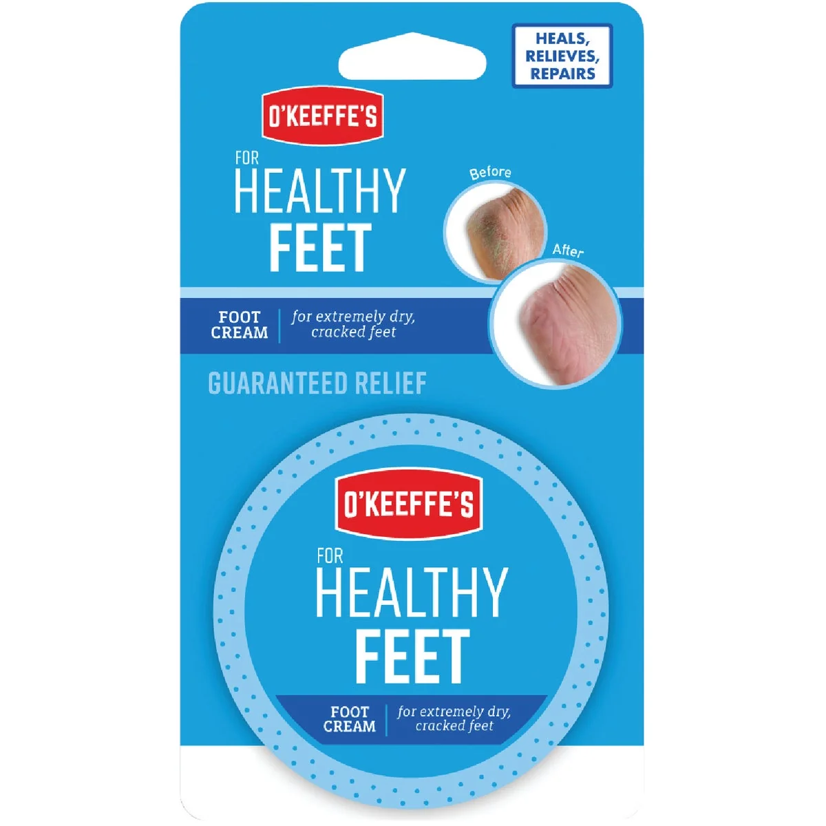 Sophisticated O’Keeffe’s Healthy Feet 3.2 Oz. Jar Cream Lotion Quality