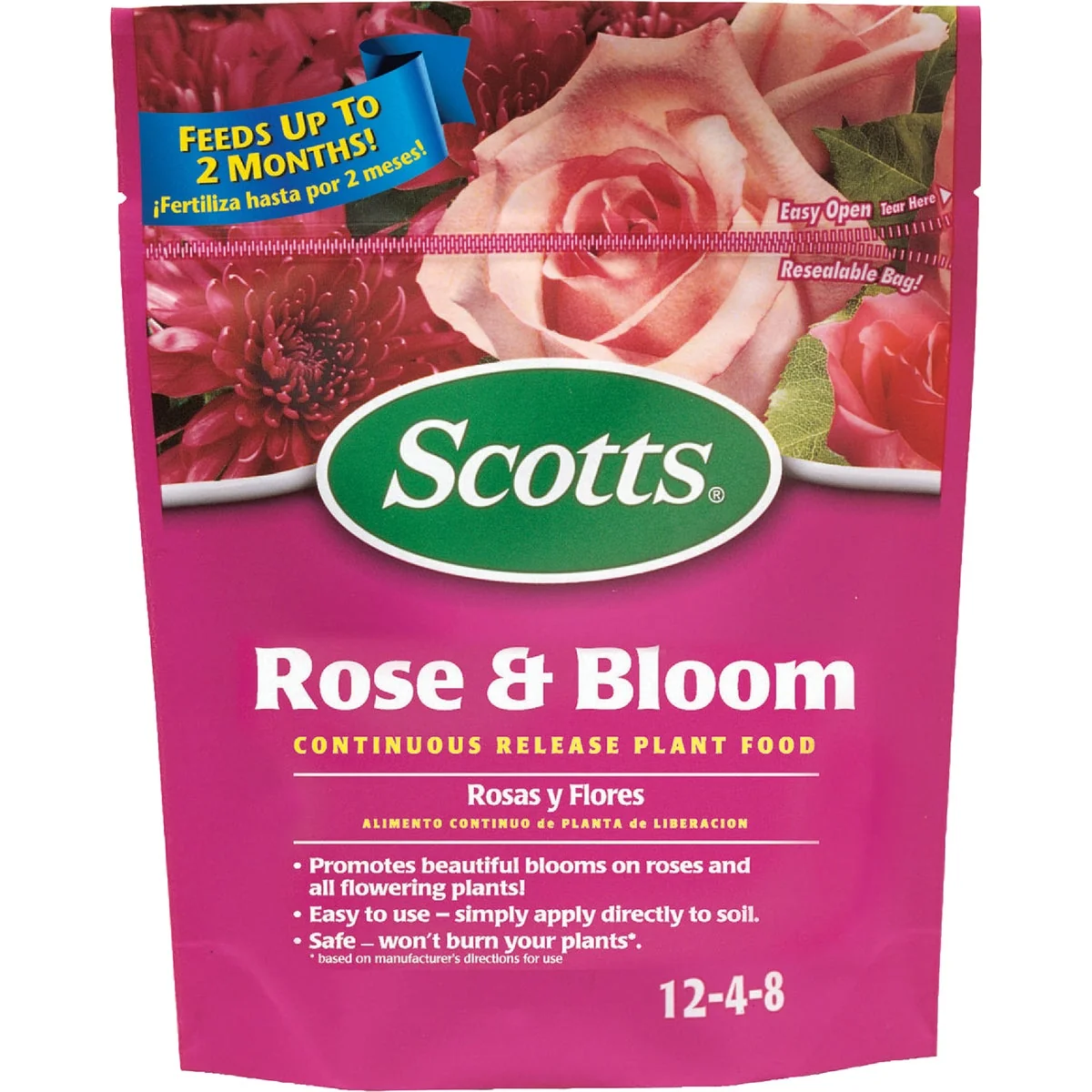 Eco-Friendly Scotts 3 Lb. 12-4-8 Rose Bloom Dry Plant Food Smooth
