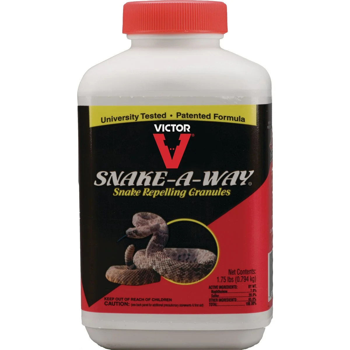 Prestigious Victor Snake-A-Way 1.75 Lb. Granular Snake Repellent Enhanced