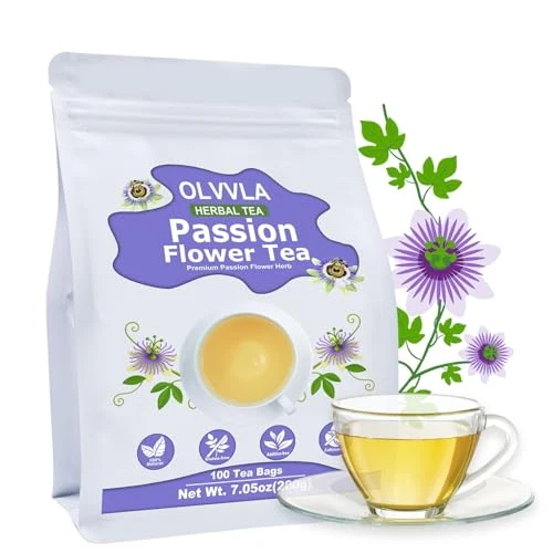 Unique Passion Flower Tea Bags 2 Count Solid