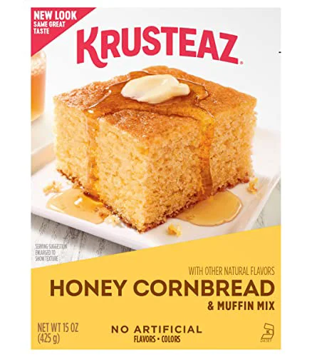 Clean Honey Cornbread and Muffin Mix 90 Ounce Genuine