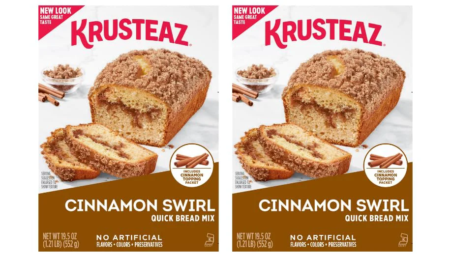 Quality Cinnamon Swirl Quick Bread Mix 39 Ounce Functional