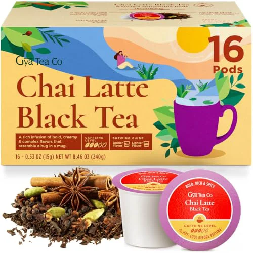 Effective Chai Latte Tea Pod 16 Count Long-Lasting