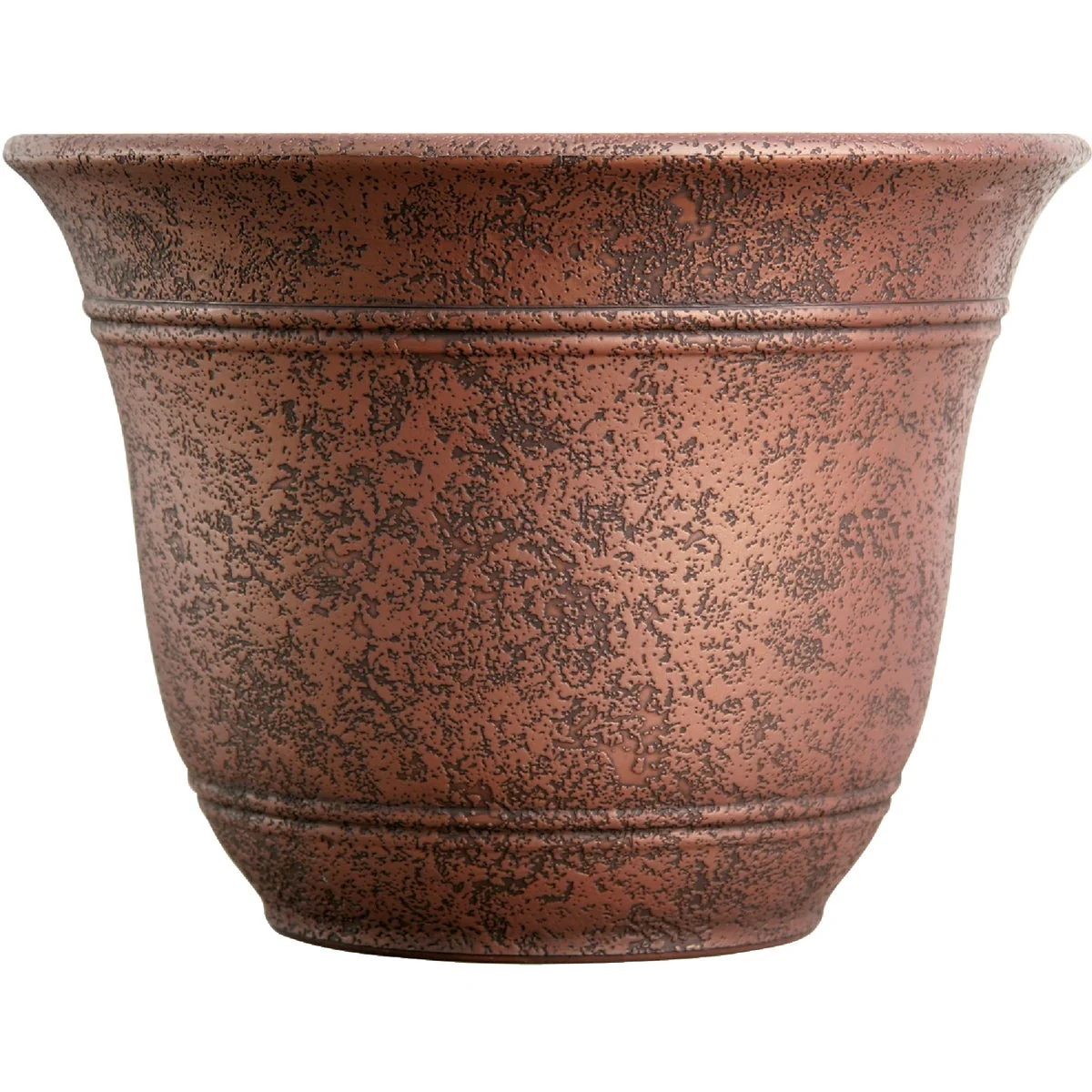 Consistent Listo Sierra 7.38 In. H. x 10 In. Dia. Rustic Redstone Poly Flower Pot Selected