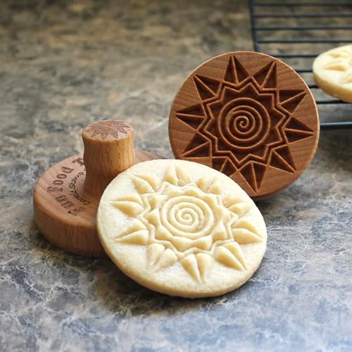 Enhanced Wood Cookie Stamp Sustainable