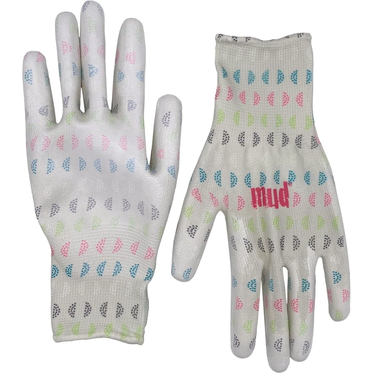 Artisan Mud Med Large Geo Print Polyester Garden Gloves High-Performance