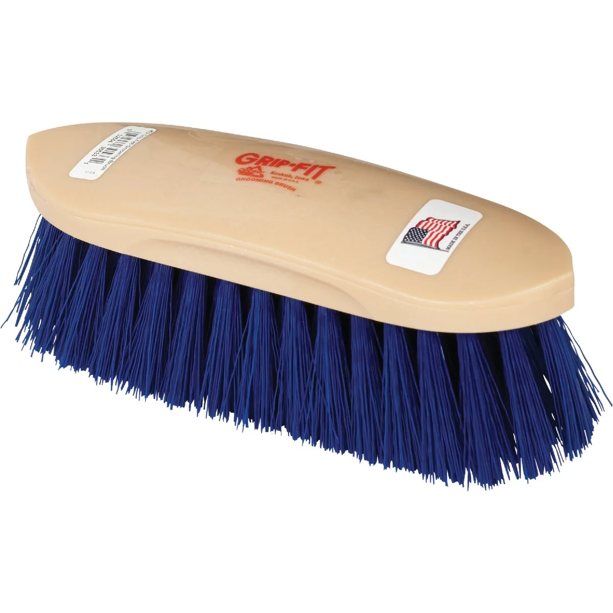 Relaxed Decker Crimped Synthetic Bristles 2 In. Trim Size Medium Soft Grooming Brush Exceptional