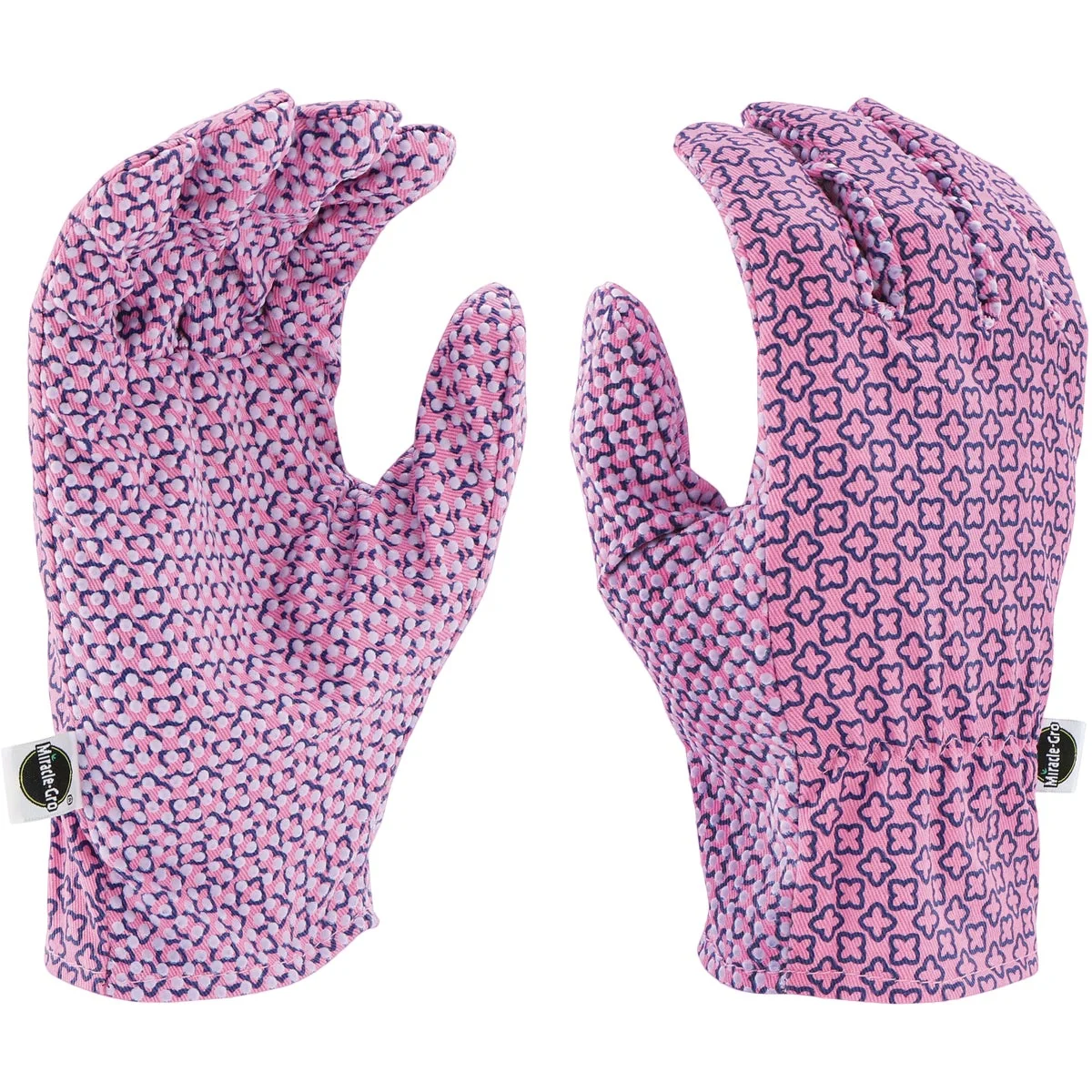 Expertly Made -Gro Women’s Medium Large Polyester Cotton Pink Garden Glove Sophisticated