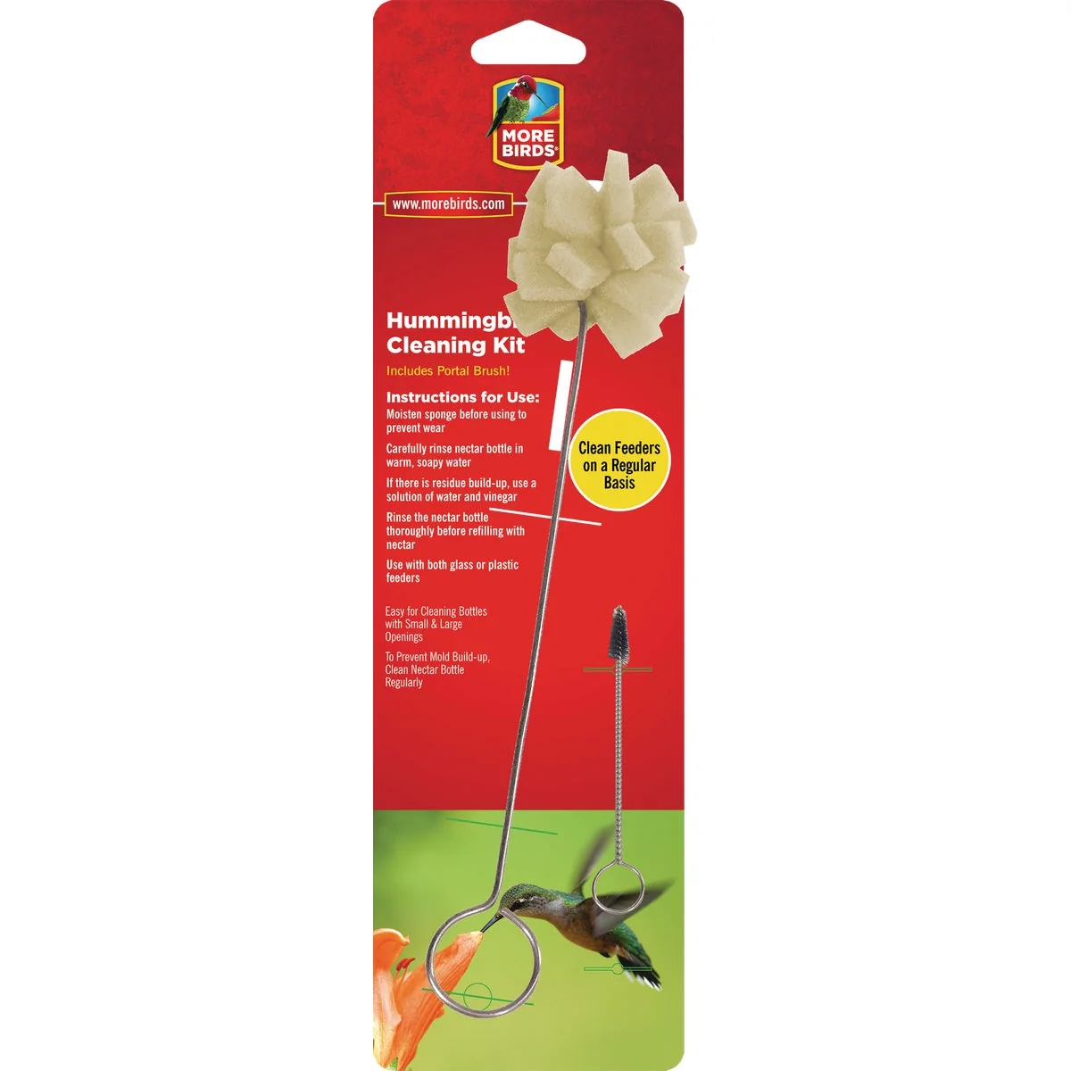 Fashionable More Birds Hummingbird Feeder Foam Sponge Cleaning Kit Modern