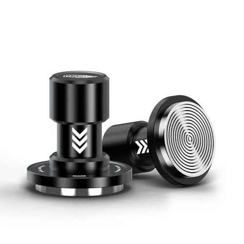 Official 49MM V6 Impact Espresso Tamper with Sound Feedback Classic