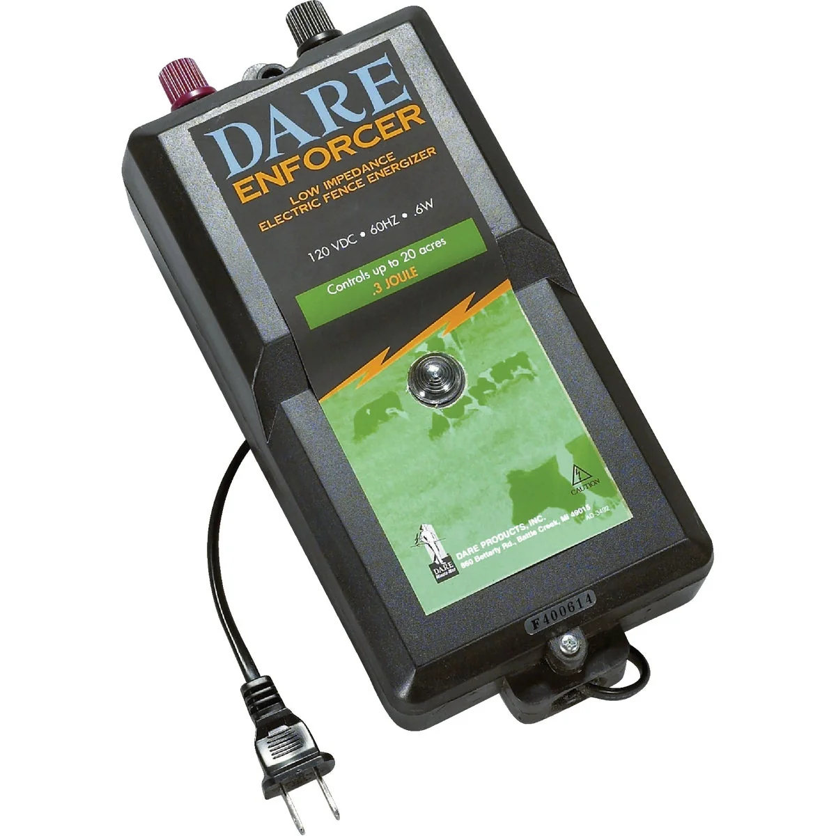 Smooth Dare Enforcer 20-Acre Electric Fence Charger Elegant