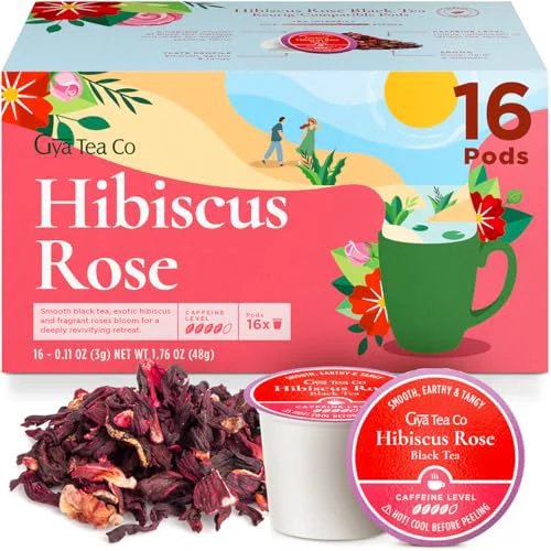 Traditional Hibiscus Rose Tea Pod 16 Count Verified