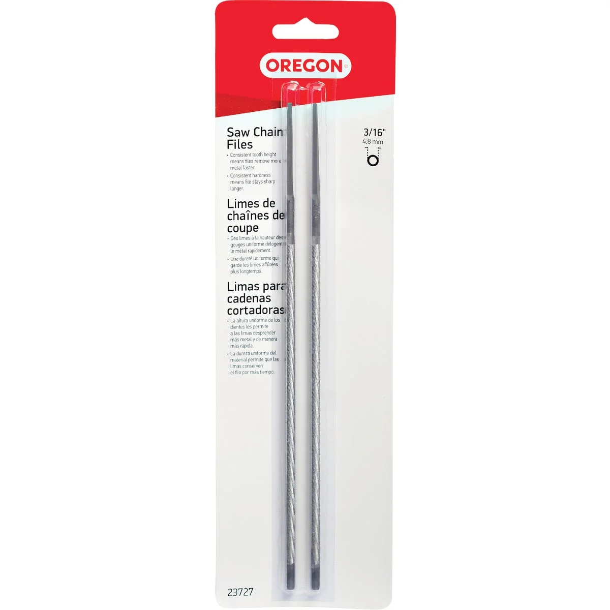 Casual Oregon 3 16 In. Saw Chain File 2-Count Solid
